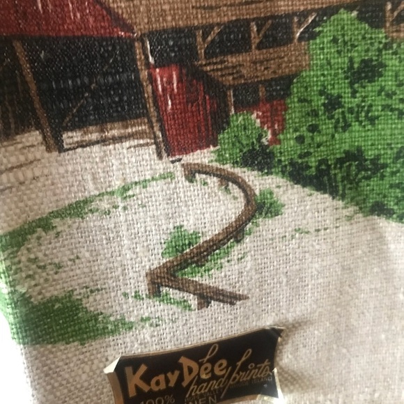 Rare Vintage 1960’s Kay Dee Pure Linen Towel - Picture 11 of 13